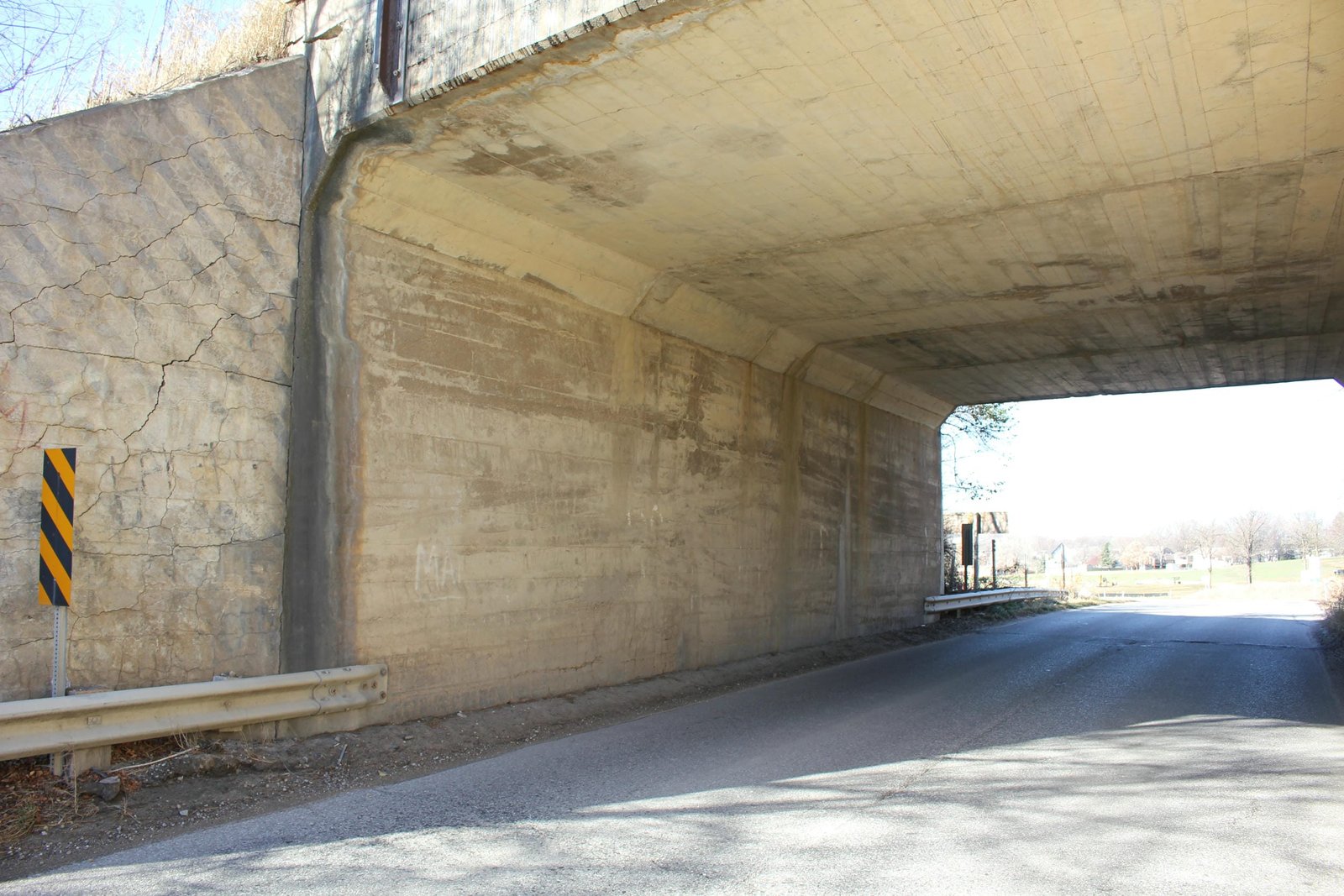 West abutment